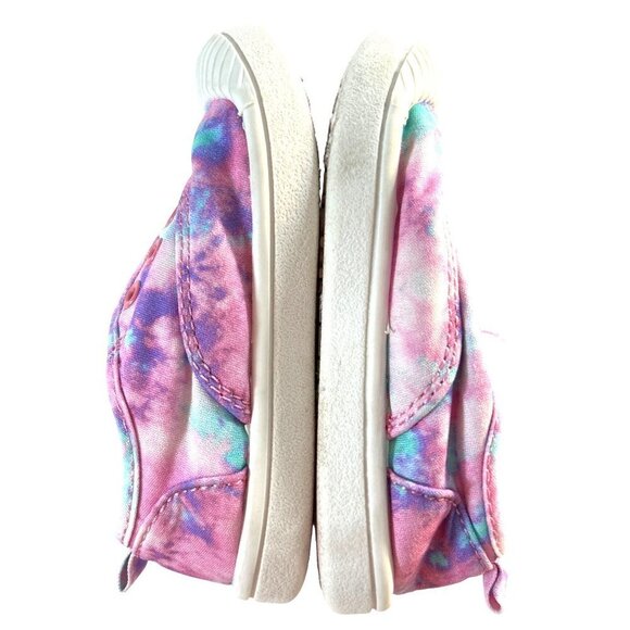 Cat & Jack Toddler Girls Slip on Sneakers Multicolored Pink Size 7 - Picture 3 of 6